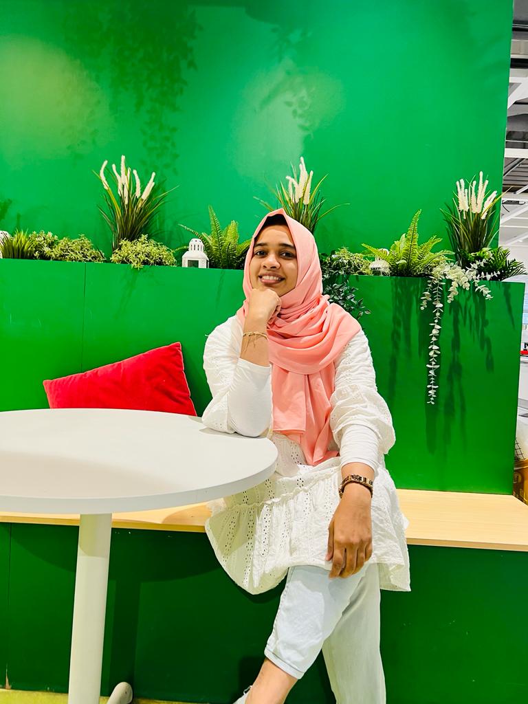 Ar. AMINA RUSHDHA - PRINCIPAL ARCHITECT -  ENVIRONMENTAL DESIGNER